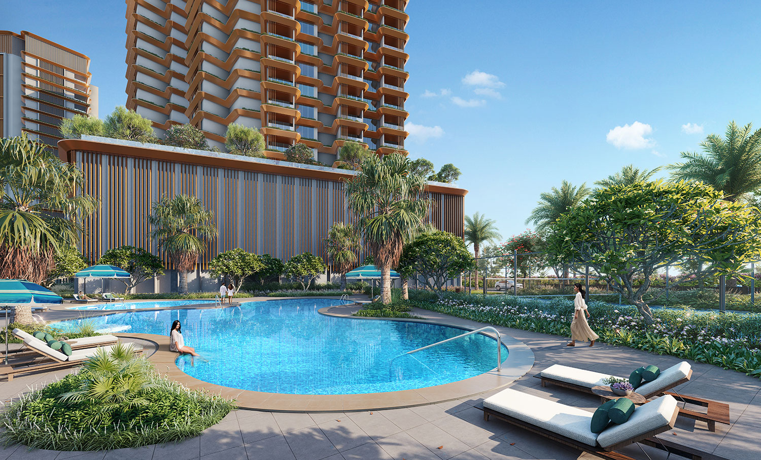 Al Hamra Waterfront – Pool View Tower