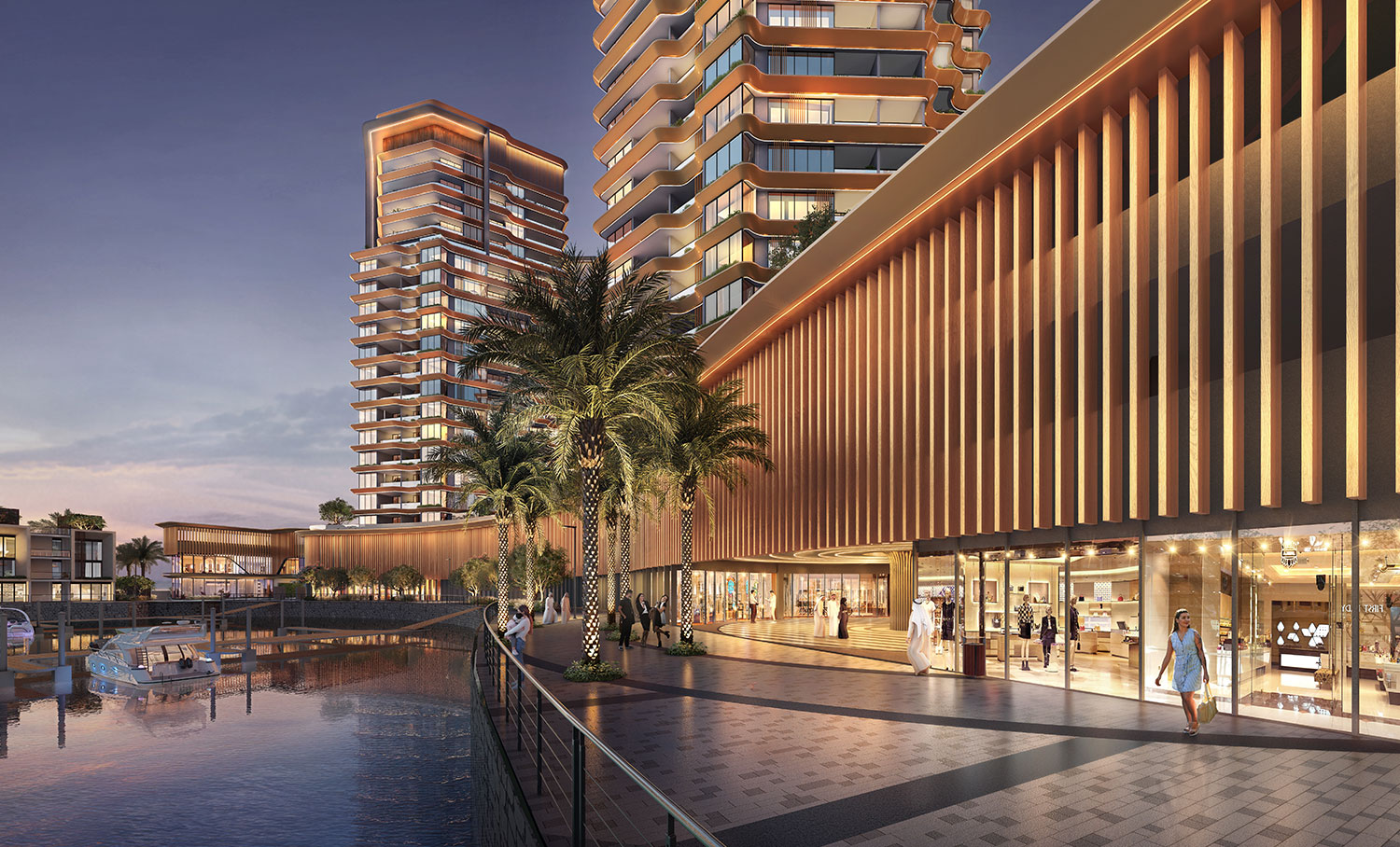 Al Hamra Waterfront – promenade View