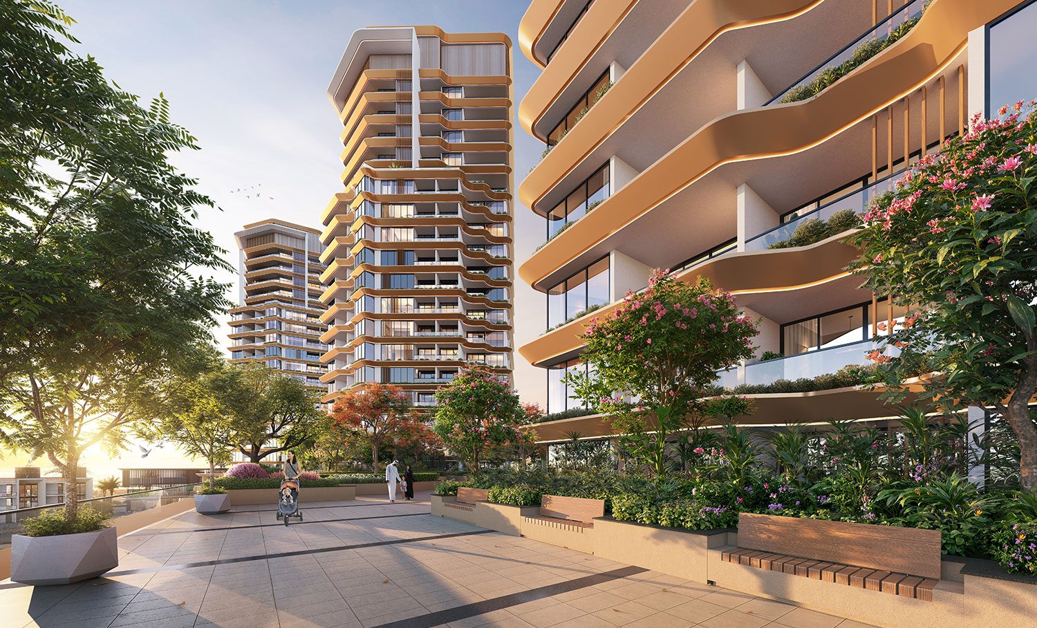Al Hamra Waterfront – Sitting View