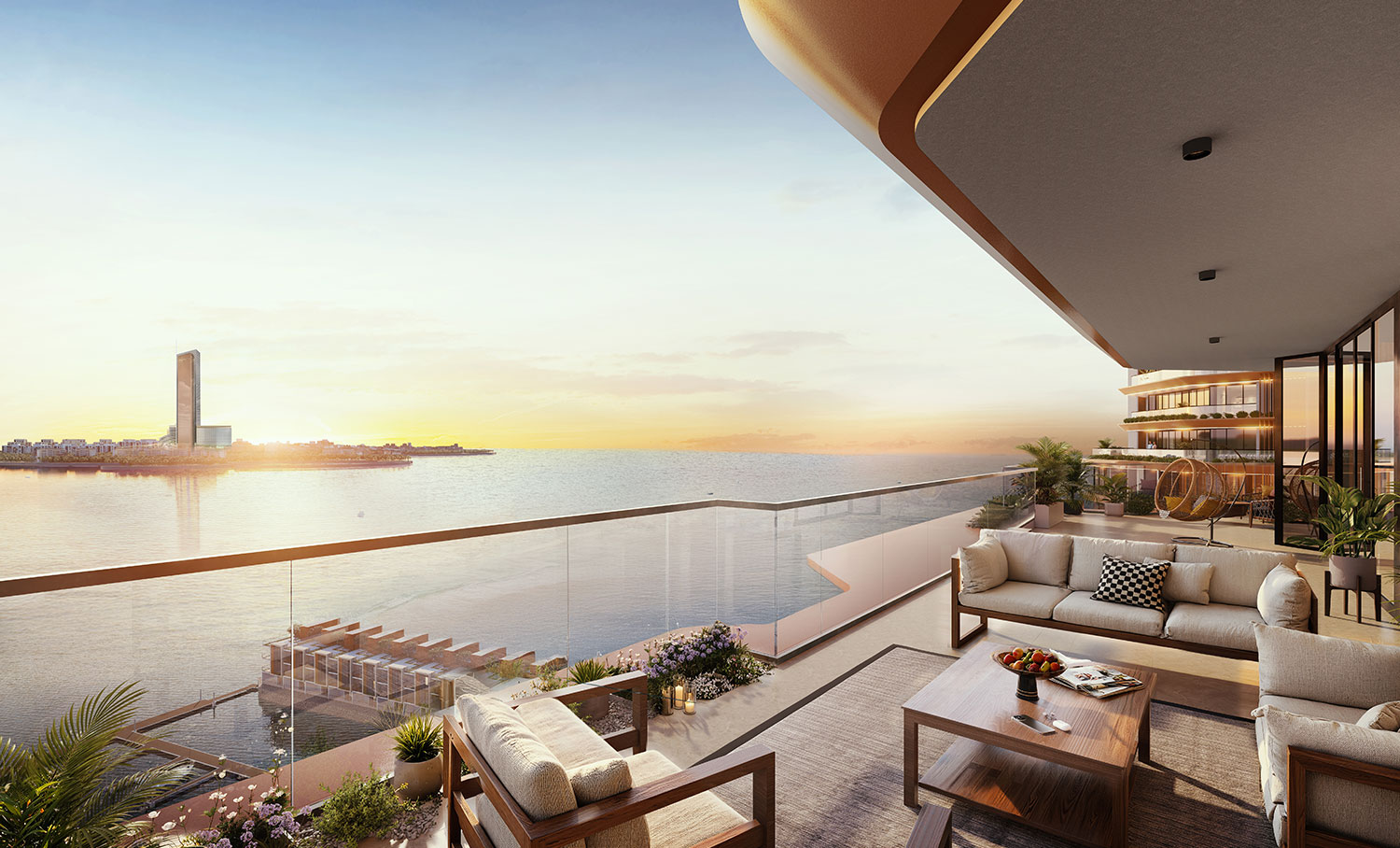 Al Hamra Waterfront – Balcony view