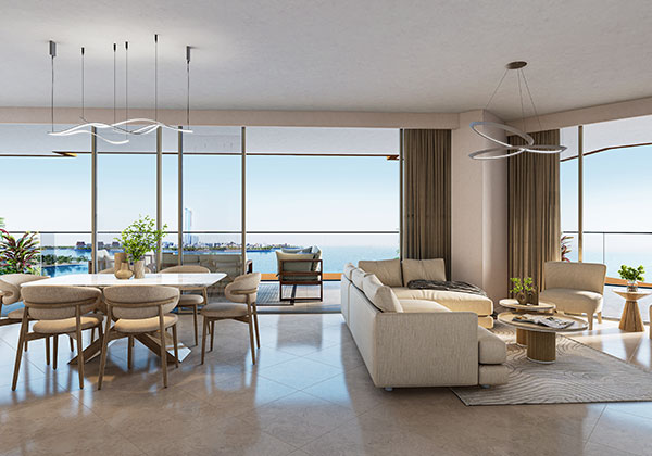 Prime investment dining area
